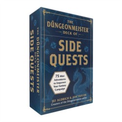 The Dungeonmeister Deck of Side Quests: 75 Mini Adventures to Empower Your Fantasy Campaign
