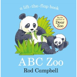 ABC Zoo: A lift-the-flap animal alphabet book from the creator of Dear Zoo