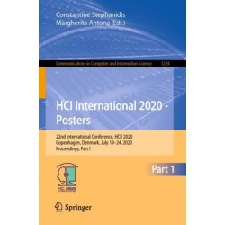 HCI International 2020 - Posters: 22nd International Conference, HCII 2020, Copenhagen, Denmark, July 19–24, 2020, Proceedings, Part I