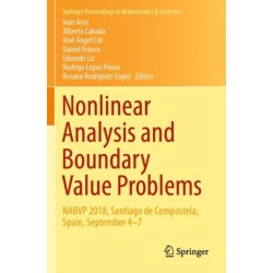 Nonlinear Analysis and Boundary Value Problems: NABVP 2018, Santiago de Compostela, Spain, September 4-7