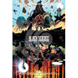 Black Science Volume 2: Transcendentalism 10th Anniversary Deluxe Hardcover