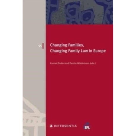 Changing Families, Changing Family Law in Europe