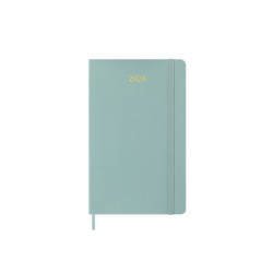 Moleskine Precious & Ethical 2026 12-Month Weekly Large Hardcover Notebook in Box: Mamba Sage Green