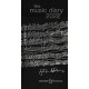 Music Diary 2022 Black: Black
