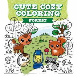 Cute Cozy Coloring: Forest