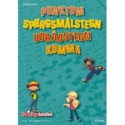 Punktum, spørgsmålstegn, udråbstegn, komma