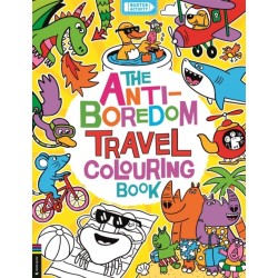 The Anti-Boredom Travel Colouring Book