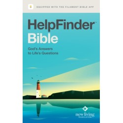 HelpFinder Bible NLT, Filament Enabled (Softcover, Red Letter)