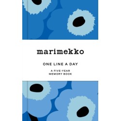 Marimekko One Line a Day (Blue Unikko): A Five-Year Memory Book