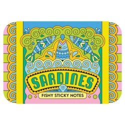 Sardines Fishy Sticky Notes