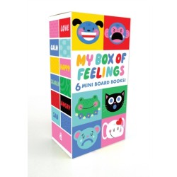 My Box of Feelings (A Hello!Lucky Book): 6 Mini Board Books!