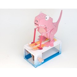 Ski Rex -Rob Ives Paper Animation Kit