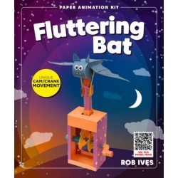Fluttering Bat -Rob Ives Paper Animation Kit