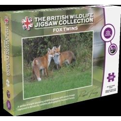 Fox Twins 500 Piece Puzzle