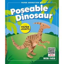 Poseable Dinosaur -Rob Ives Paper Animation Kit