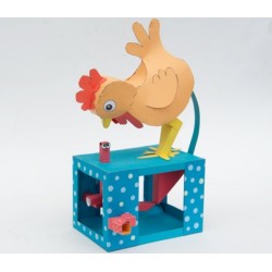 Hen Pecked -Rob Ives Paper Animation Kit