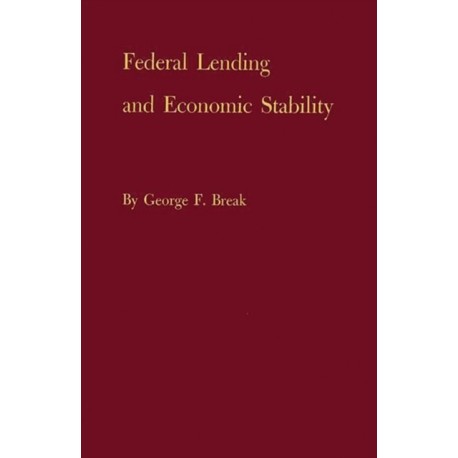 Federal Lending and Economic Stability