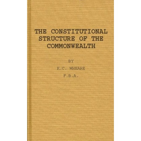 The Constitutional Structure of the Commonwealth.