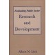 Evaluating Public Sector Research and Development