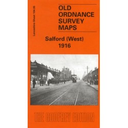 Salford (West) 1916: Lancashire Sheet 104.05