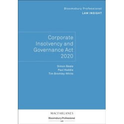 Bloomsbury Professional Law Insight - Corporate Insolvency and Governance Act 2020