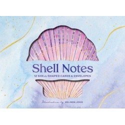 Shell Notes: 12 Shell-Shaped Cards & Envelopes