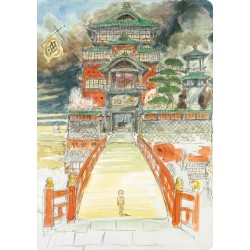 Studio Ghibli Spirited Away Journal (The Bathhouse)