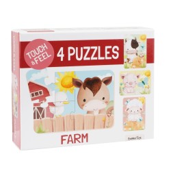 Rør og Føl Puslespil - Bondegårdsdyr: Rør og Føl