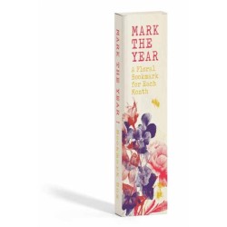 Mark the Year Bookmark Box: A Floral Bookmark for Each Month