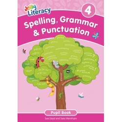 Spelling, Grammar & Punctuation Pupil Book 4: In Precursive Letters (British English edition)