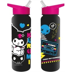 Kuromi (Punk Vibes) Plastic Drinks Bottle