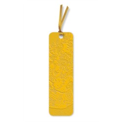 Vincent van Gogh: Sunflowers Artisan Art Vegan Leather Bookmarks (pack of 10)