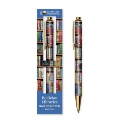 Bodleian Libraries: Hobbies & Pastimes Bookshelves Boxed Decorative Ballpoint Pen