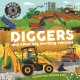 Wheels at Work: Diggers: and other big working vehicles