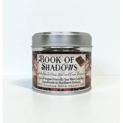 Book of Shadows- Scented Soy Candle - Palo Santo, Orris Root and Fresh Incense