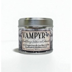 Vampyr- Scented Soy Candle - Blood Orange, Verbena and Cedarwood