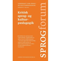 Sprogforum 60: Kritisk sprog- og kulturpædagogik