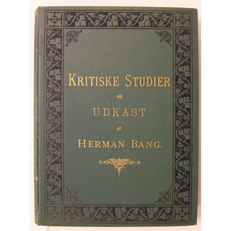 Kristiske studier og udkast