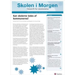 Skolen i Morgen. Nr. 8. Maj 2015. 18. årgang. Tema: Ledelse af skolen