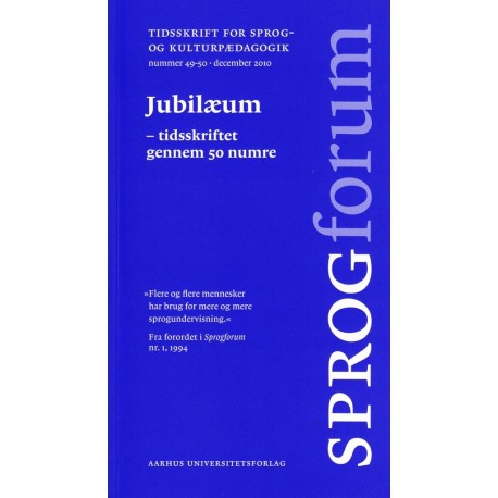 Jubilæum: - tidsskriftet gennem 50 numre
