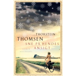 Sne på hendes ansigt