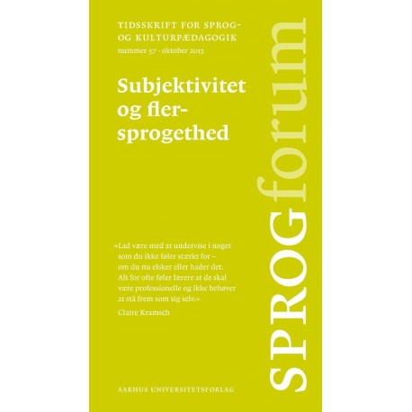 Subjektivitet og flersprogethed