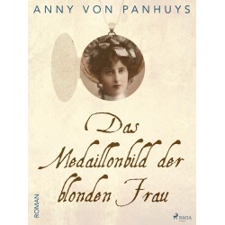 Das Medaillonbild der blonden Frau