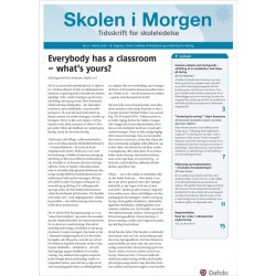 Skolen i Morgen. Nr. 6. Marts 2015. 18. årgang. Tema: Ledelse af feedback og vurdering for læring