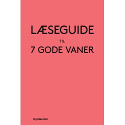 Læseguide til 7 gode vaner