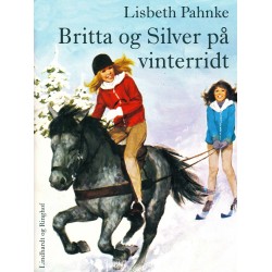 Britta og Silver på vinterridt