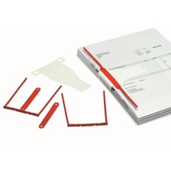 D-Binder 80mm rød