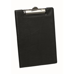 Clipboard dobbelt A5 sort