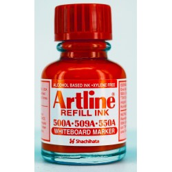 Artline Refill Ink Whiteboard 20ml rød