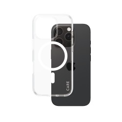 CARE iPhone 16 Pro Case Urban Combat White MagSafe
